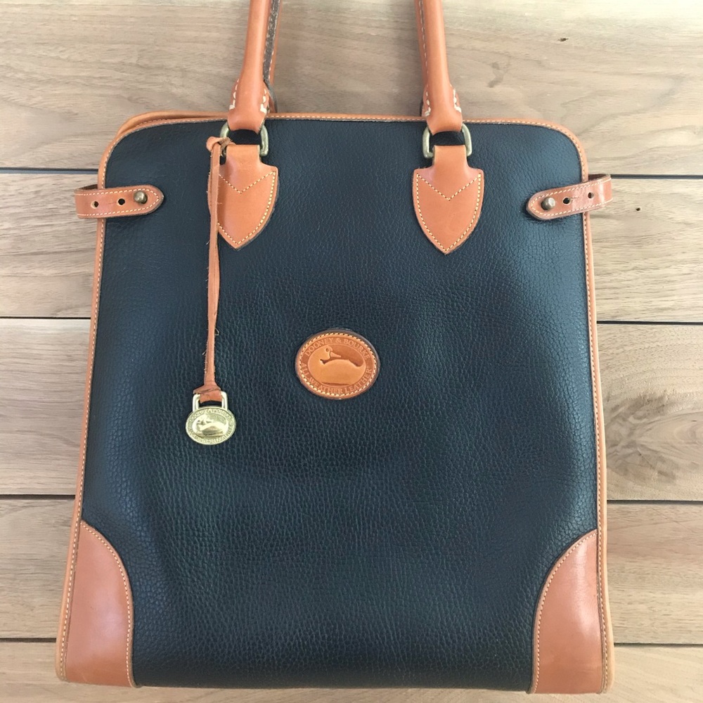 Vintage Dooney and Bourke Gladstone shopping bag